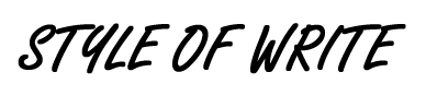 Style of Write